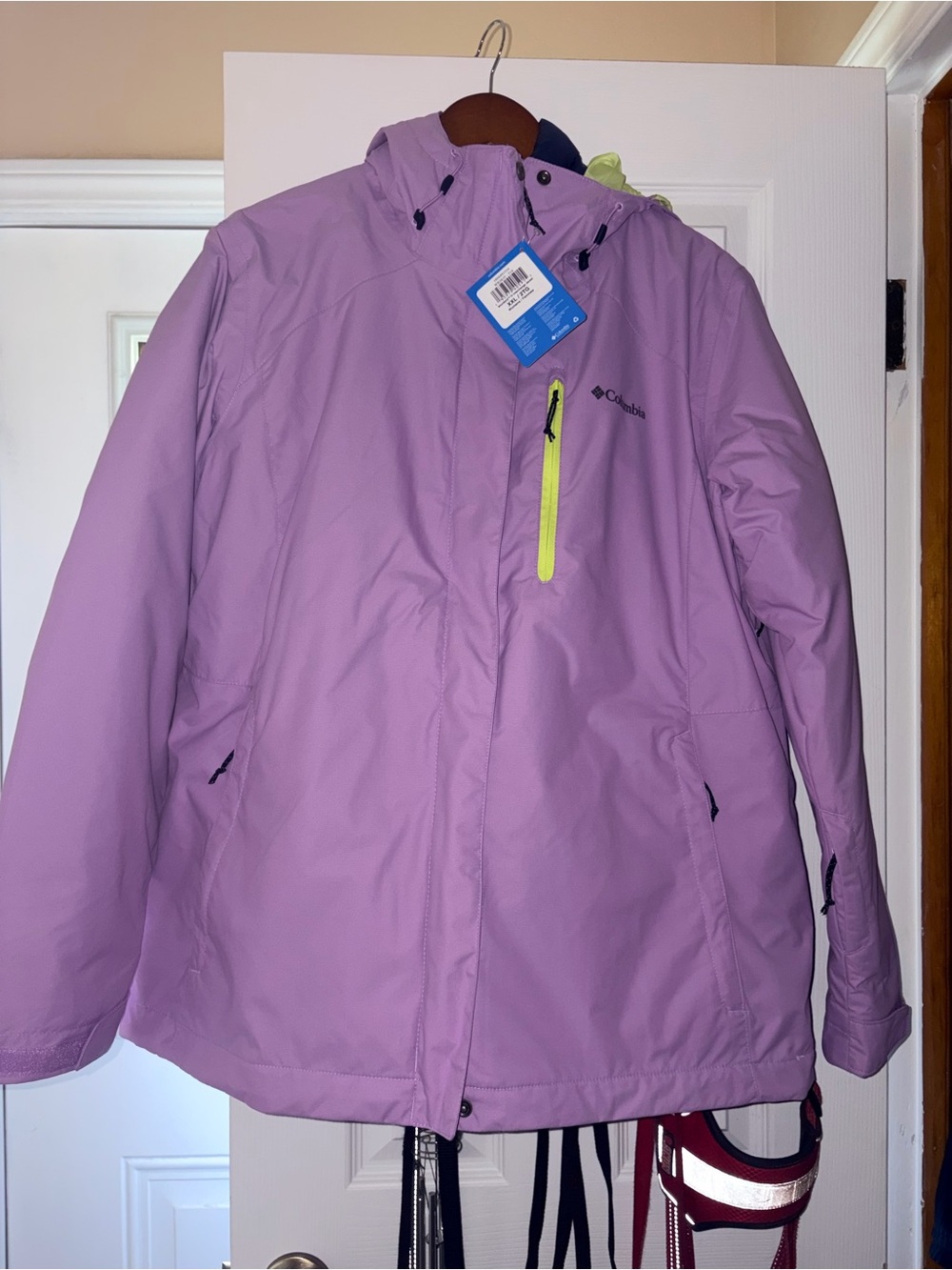 Columbia Lavender 3-in-1 Whirlibird IV Interchange Jacket